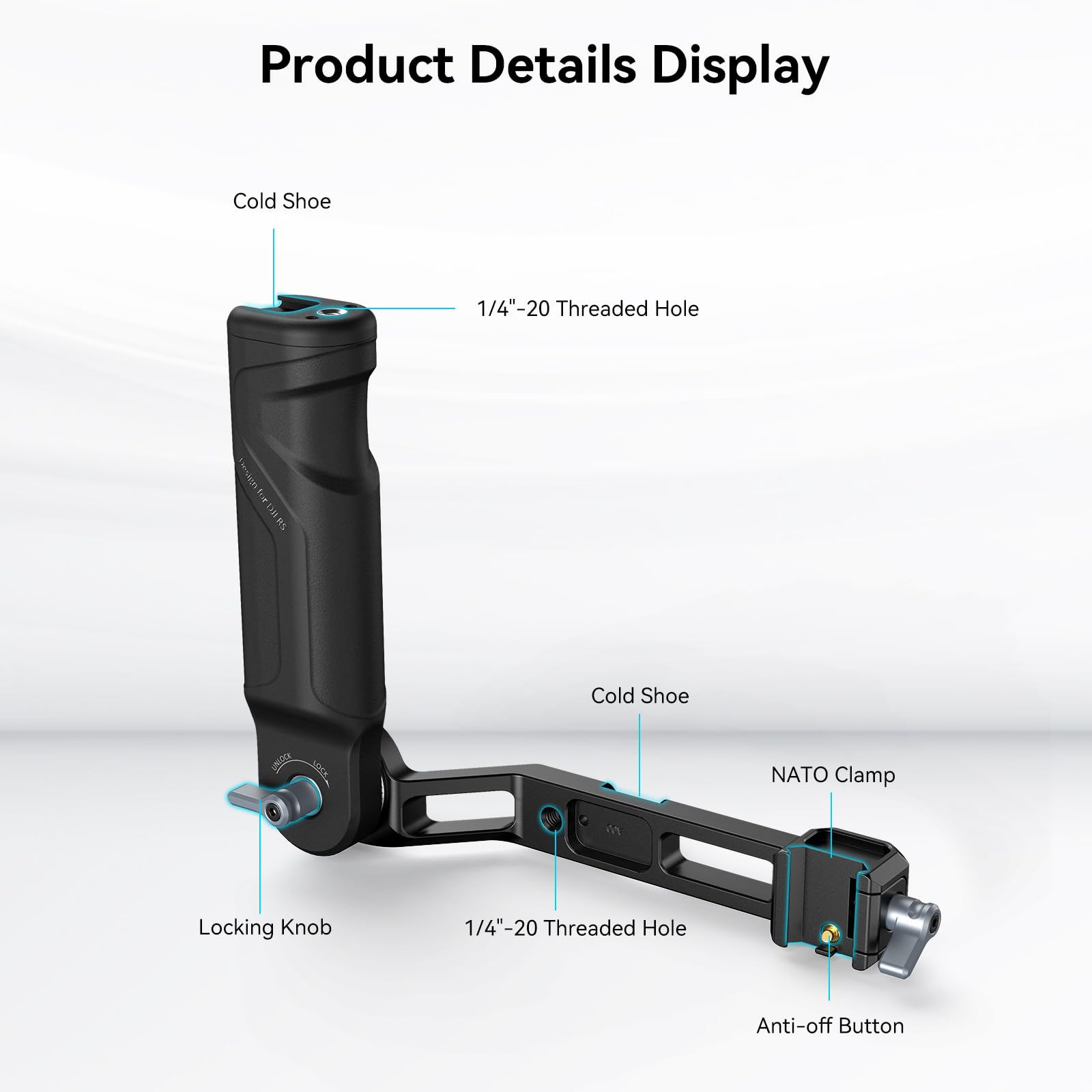 smallrig-sling-griff-4197c-f-r-dji-rs-3-mini-rs-4-mini-leichter-kunststoff-gimba image 2