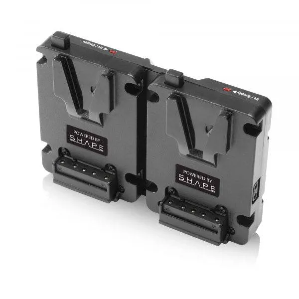 shape-dual-v-mount-hot-swap-mini-akkuplatte-parallel-power image 1