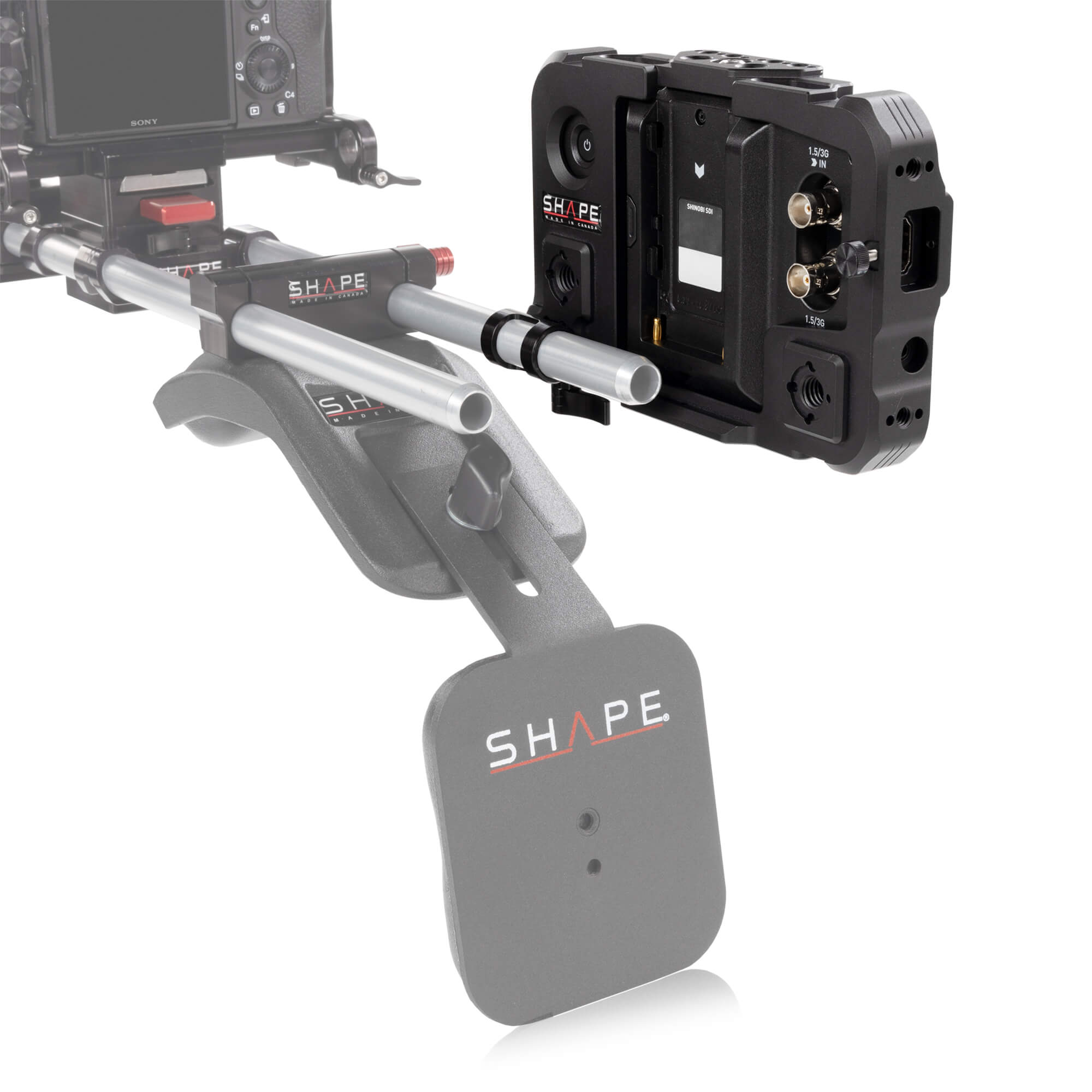shape-monitor-cage-mit-swivel-rod-clamp-f-r-atomos-shinobi image 5