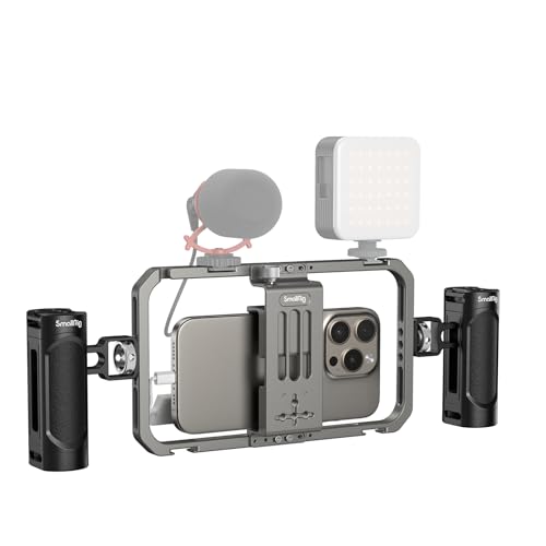 smallrig-4121-universal-phone-cage-smartphone-video-rig-kit-mit-doppelgriffen image 8