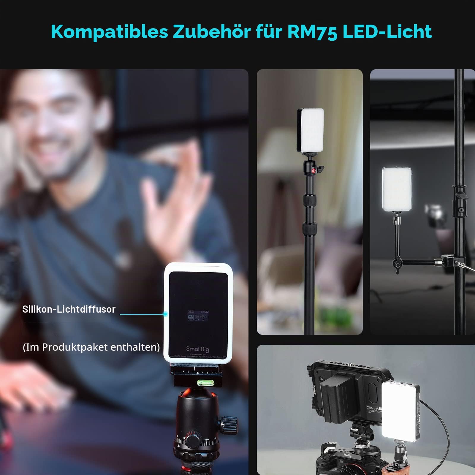 smallrig-rm75-rgb-videolicht-2500-8500k-mit-app-steuerung-und-akku image 8