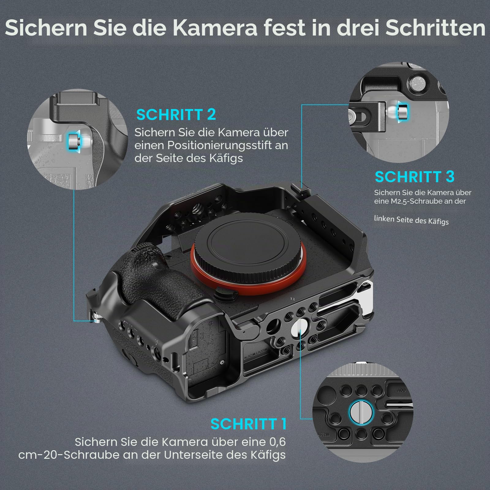 smallrig-kamerak-fig-2087d-mit-nato-schiene-f-r-sony-a7-iii-a7r-iii image 2