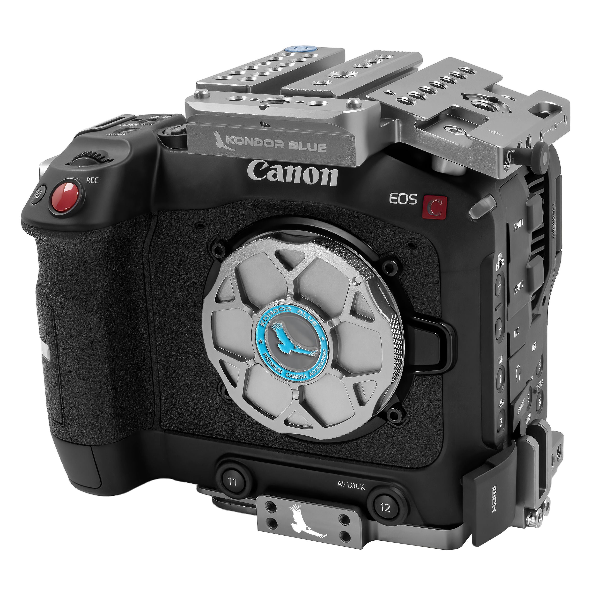 kondor-blue-canon-c70-cage-modularer-kamera-k-fig-mit-top-side-und-bottom-plate image 3