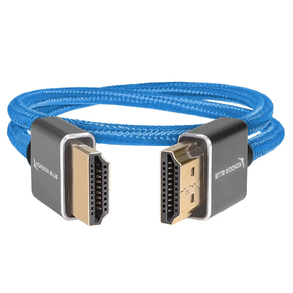 kondor-blue-hdmi-auf-hdmi-kabel-16-geflochten-4k-60hz-f-r-on-camera-monitor image 1