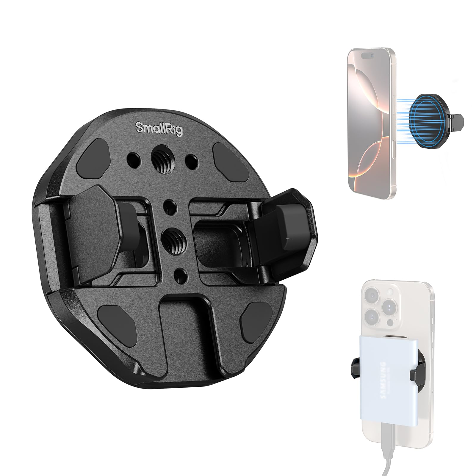 smallrig-5157-magnetische-ssd-halterung-f-r-magsafe-smartphones-45-70mm-mit-1-4- image 1