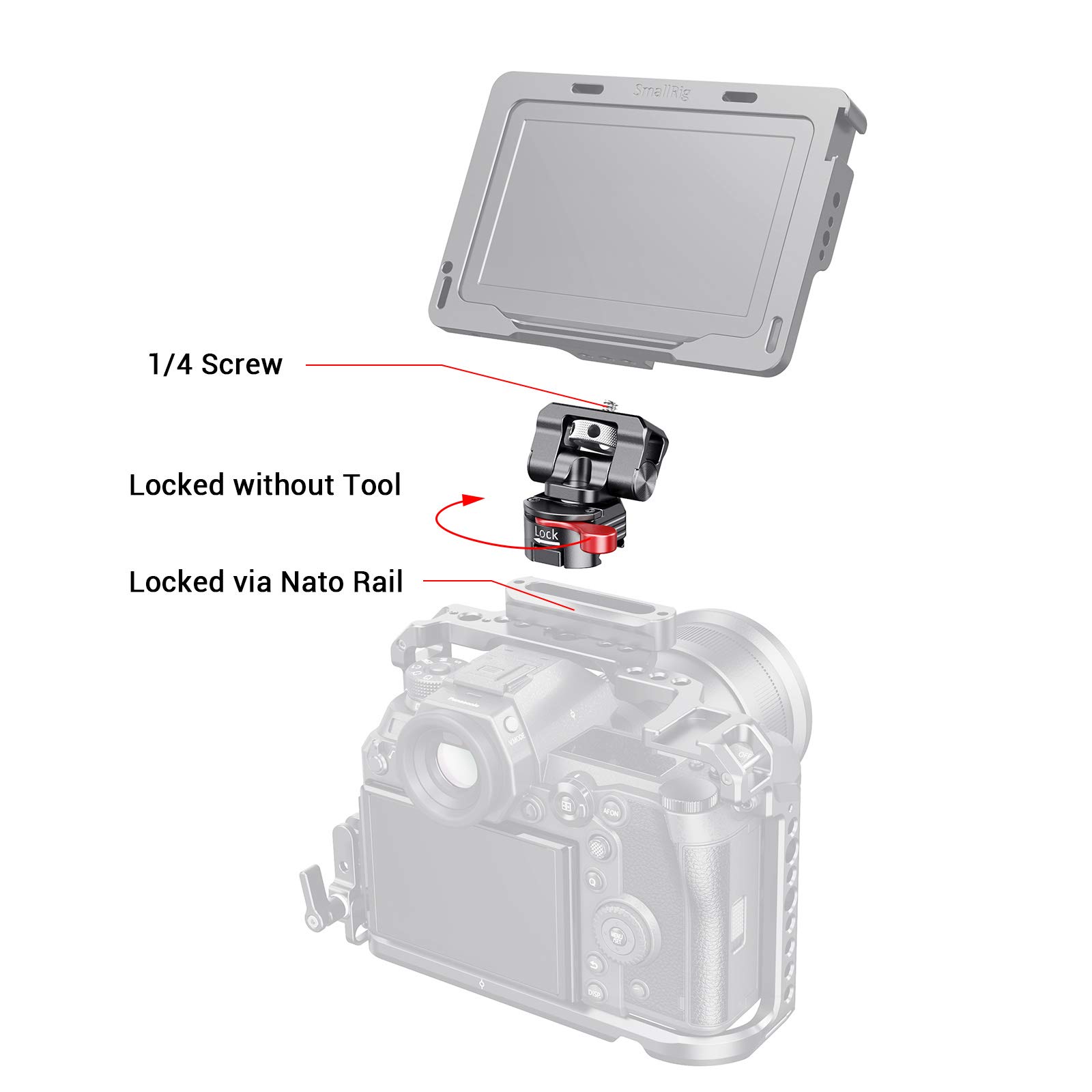 smallrig-monitorhalterung-bse2347-mit-nato-klemme-360-schwenkbar-150-neigbar image 5