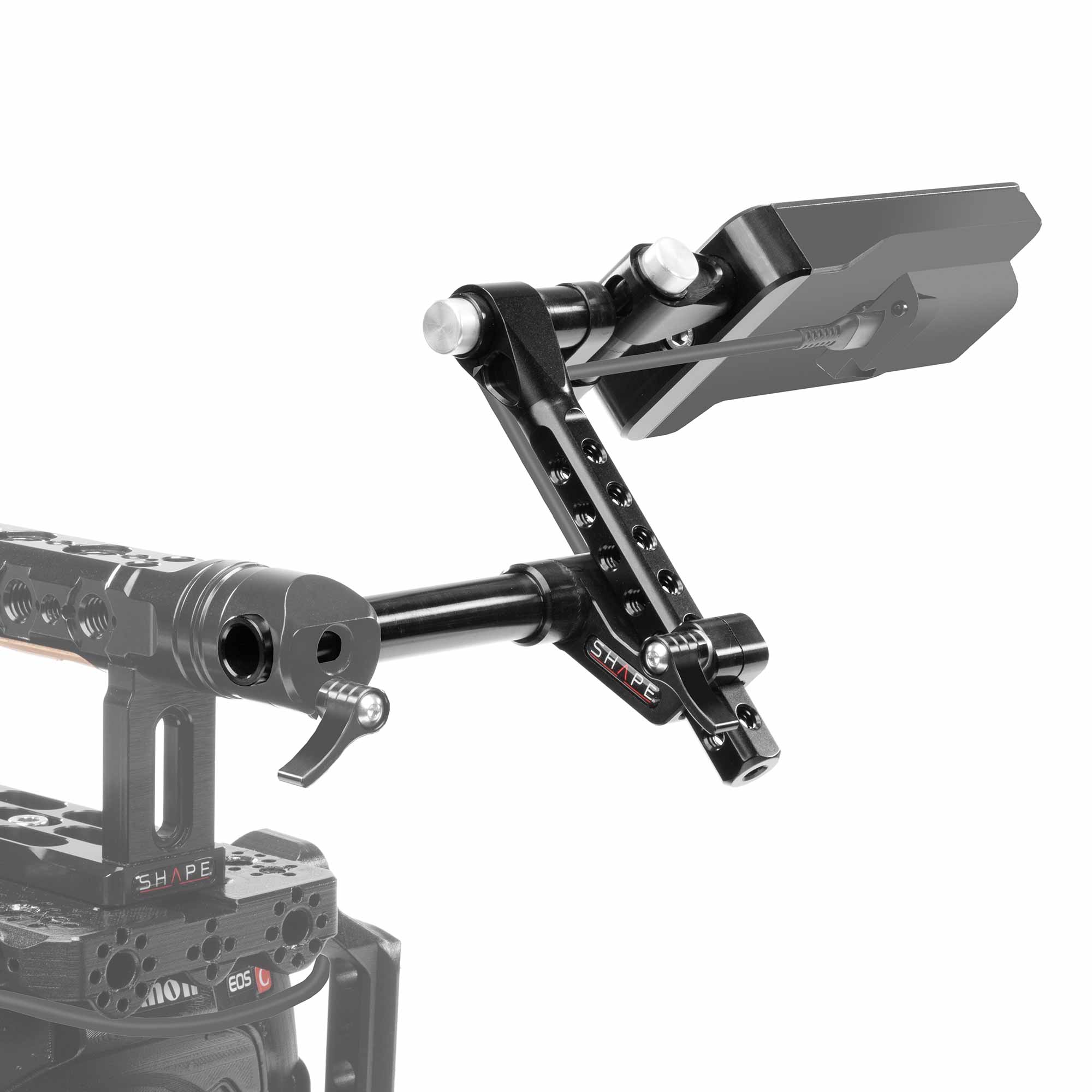 shape-push-button-viewfinder-halterung-f-r-canon-c400-mit-15mm-stange image 2