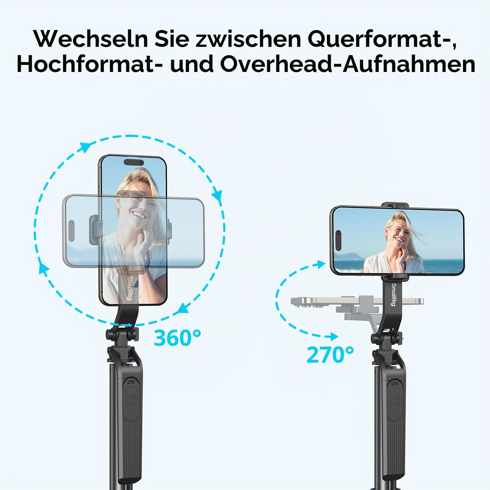 smallrig-4668-pt60-telefonstativ-185-cm-mit-bodennagel-selfie-stick-fernbedienun image 6