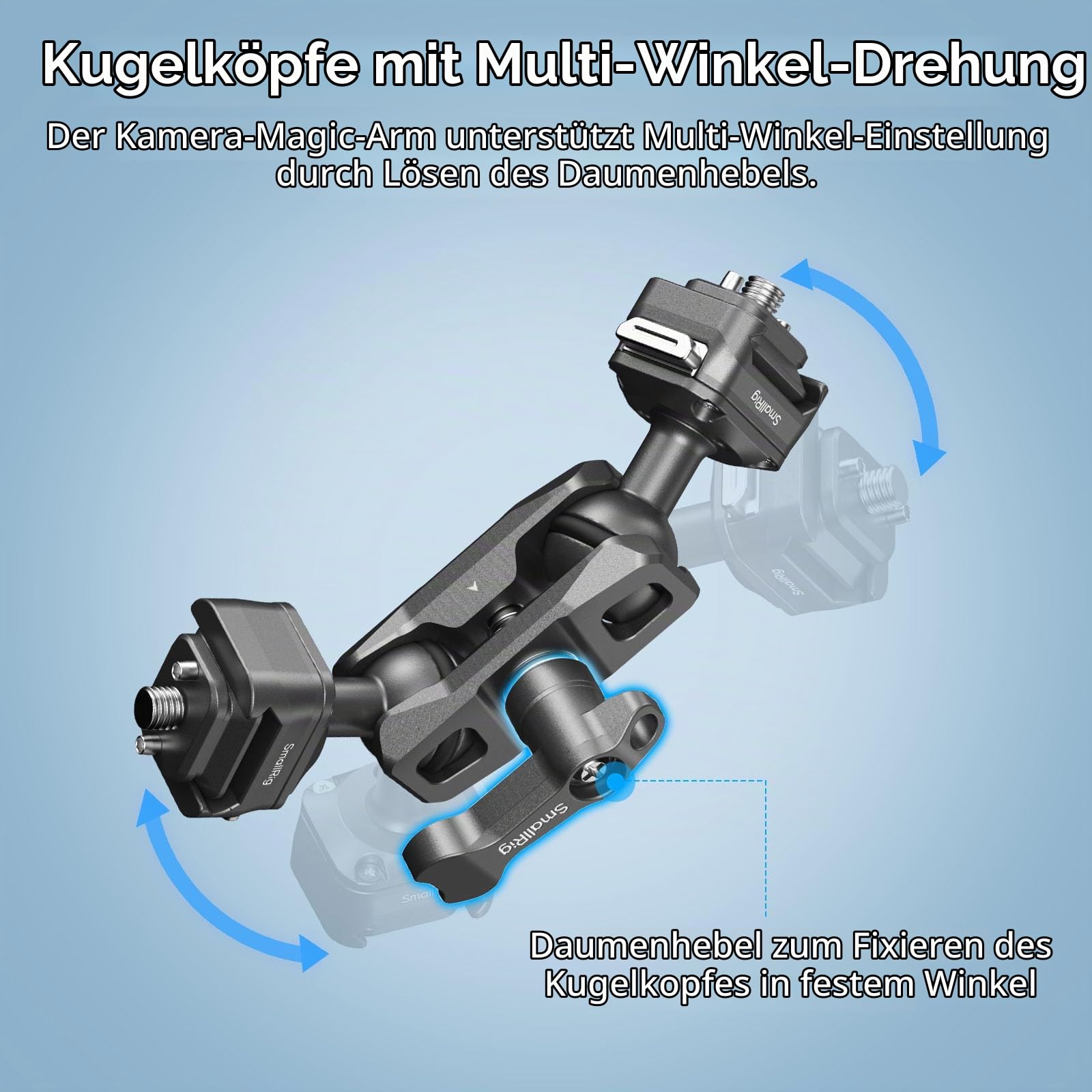 smallrig-hawklock-h21-4488-quick-release-magic-arm-mit-360-kugelkopf image 5