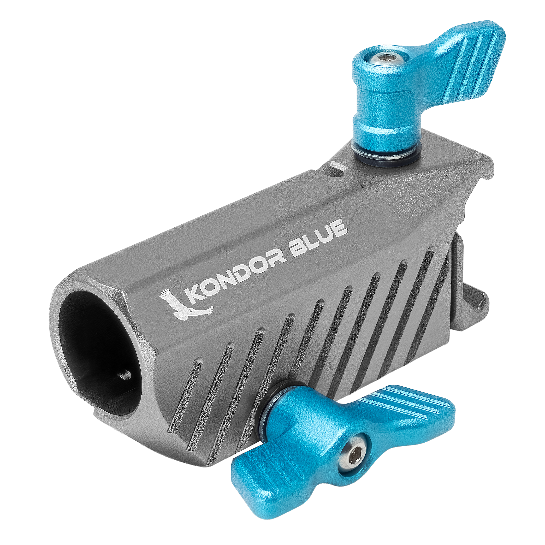 kondor-blue-baby-pin-5-8-spigot-receiver-auf-nato-klemme-adapter-f-r-lichtstativ image 1