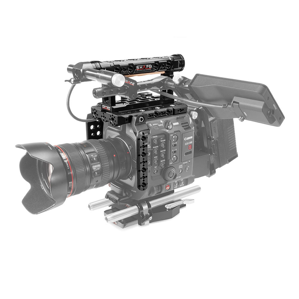 shape-cage-mit-top-handle-und-holzgriff-f-r-canon-eos-c400 image 1