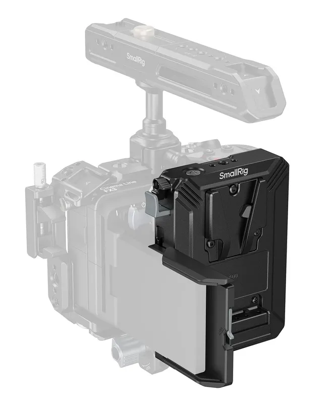 smallrig-5228-v-mount-akkuplatte-mit-lcd-schutz-d-tap-und-usb-c-65w image 1