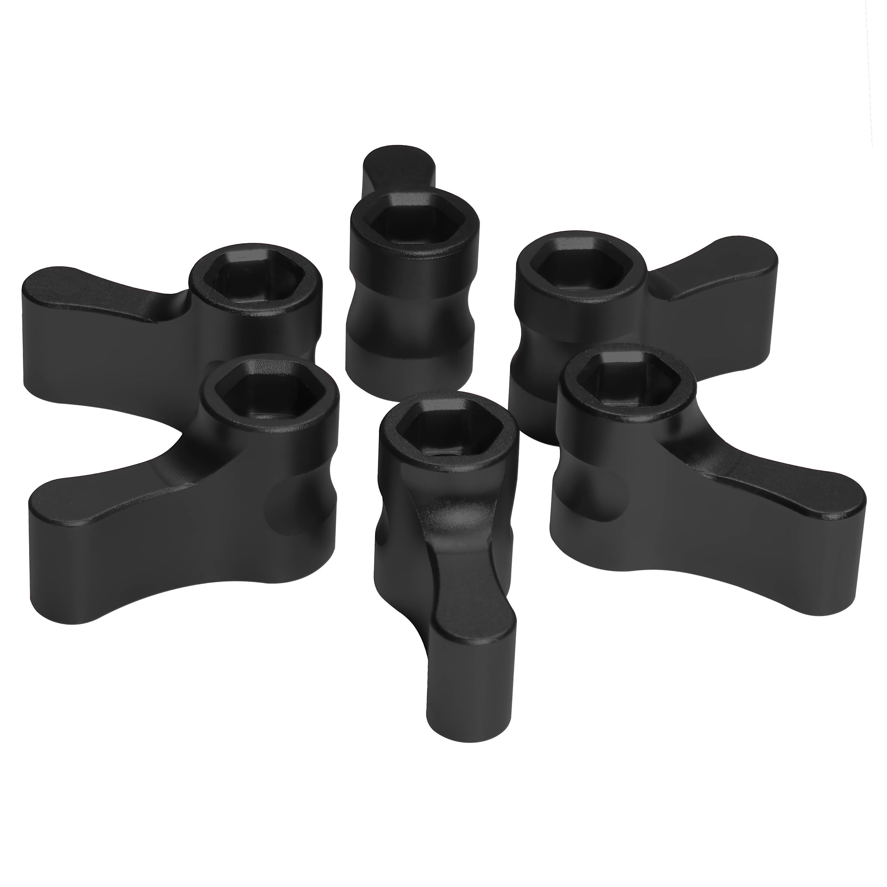 kondor-blue-raven-black-knob-pack-ersatzkn-pfe-2er-6er-pack image 5