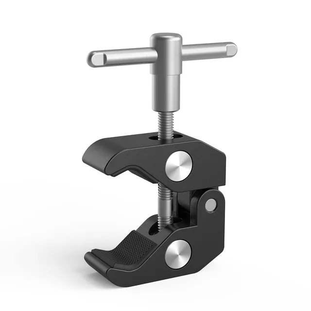 smallrig-735-super-clamp-stativklemme-aluminium-mit-1-4-und-3-8-gewinde image 1