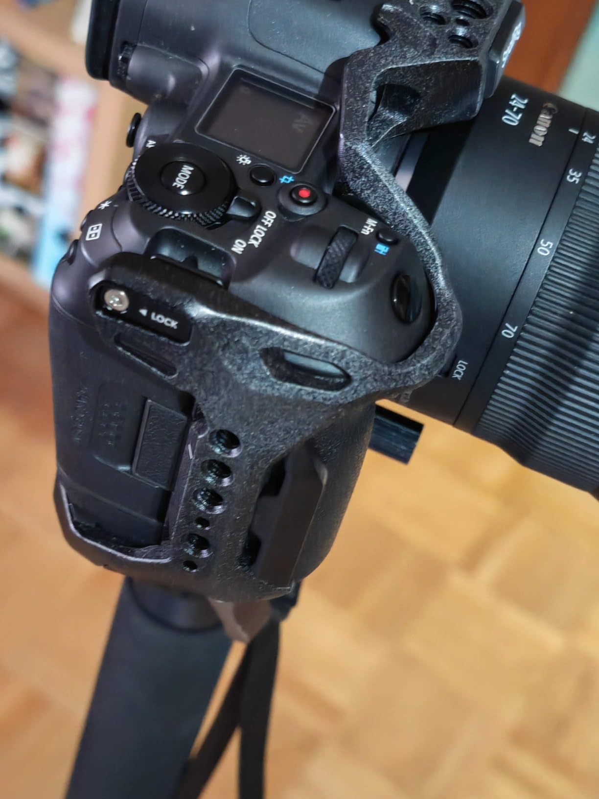 Endlich sicher am Gimbal