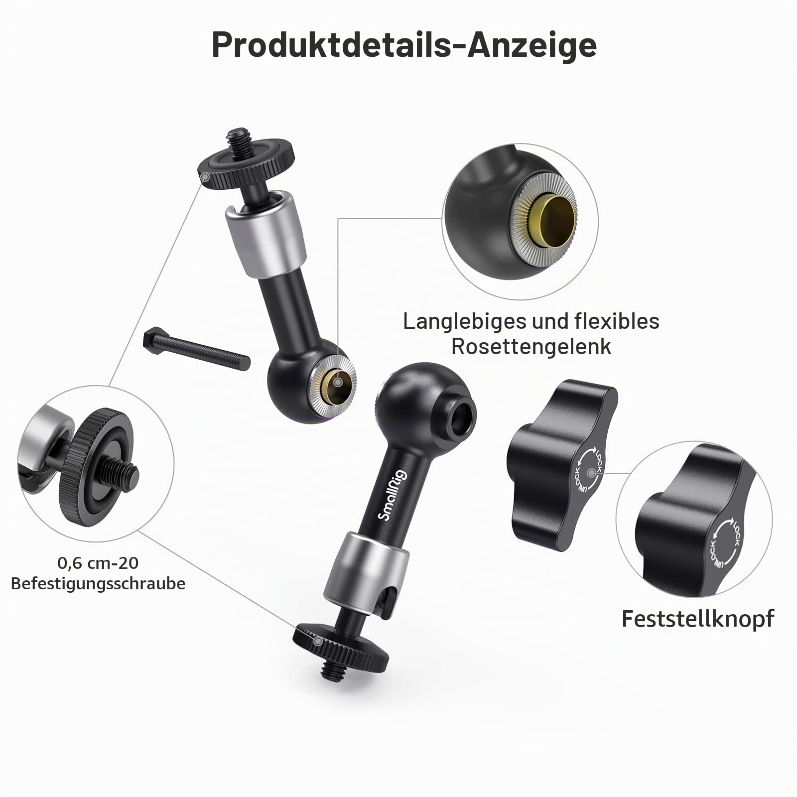 smallrig-2065b-magic-arm-5-5-zoll-f-r-monitor-rig image 5