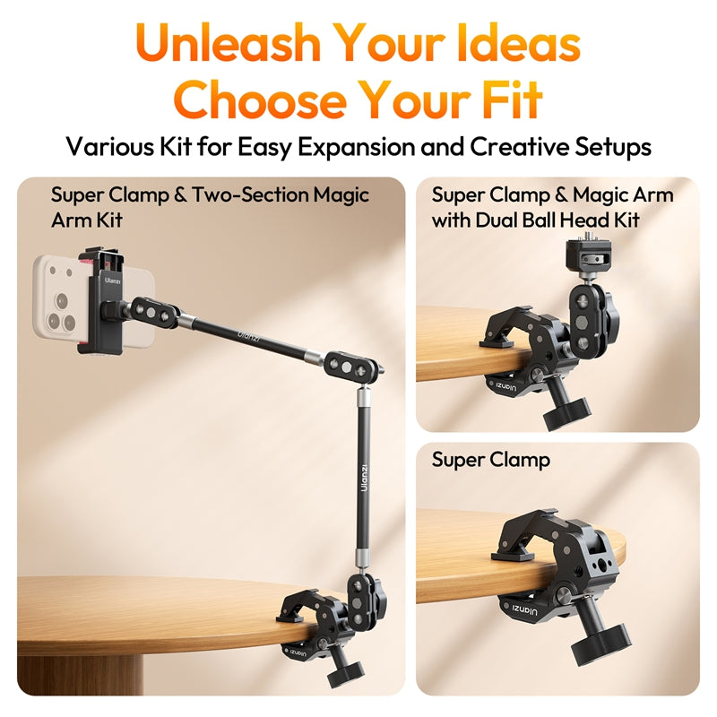 ulanzi-co78-super-clamp-magic-arm-dual-ball-head-kit-c084 image 2