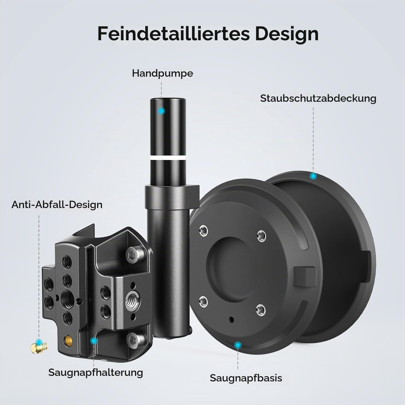 smallrig-4122c-4-zoll-saugnapf-kamerahalterung-bis-2-kg-f-r-auto image 5