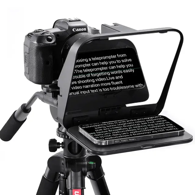 ulanzi-rt02-universal-teleprompter-f-r-tablets-und-smartphones-mit-fernbedienung image 1