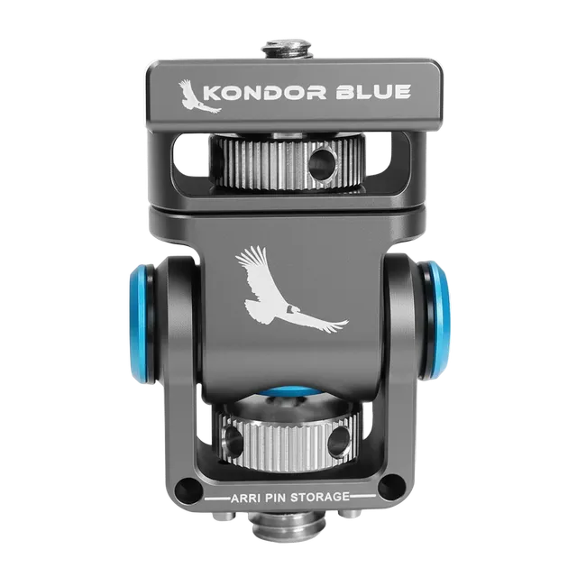 kondor-blue-1-4-swivel-tilt-monitorhalterung-mit-arri-pin-pan-tilt image 1