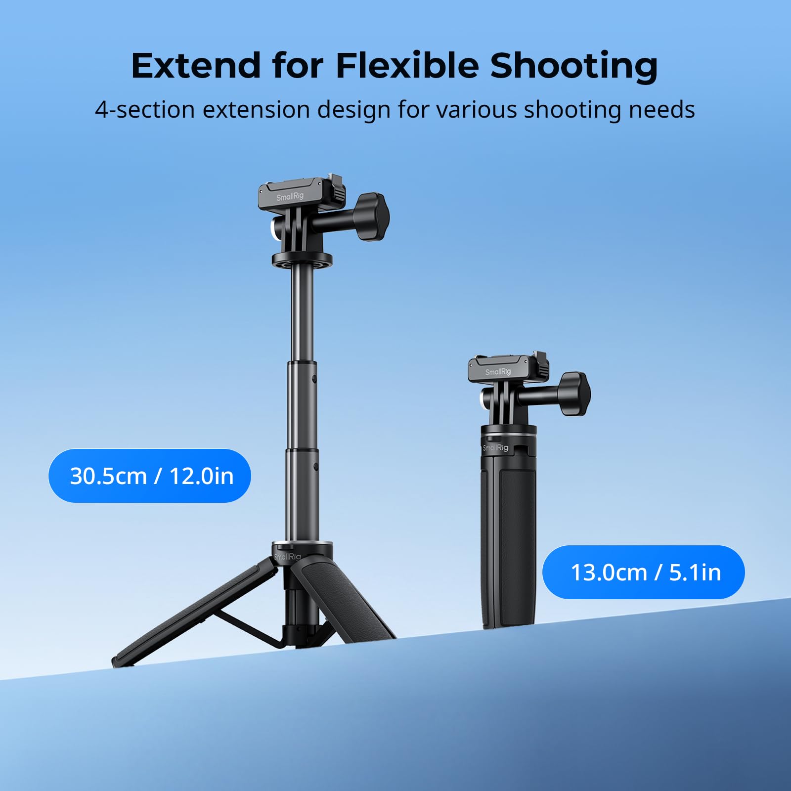 smallrig-6149-one-touch-selfie-stick-stativ-13-2-30-5-cm-f-r-dji-action-insta360 image 5