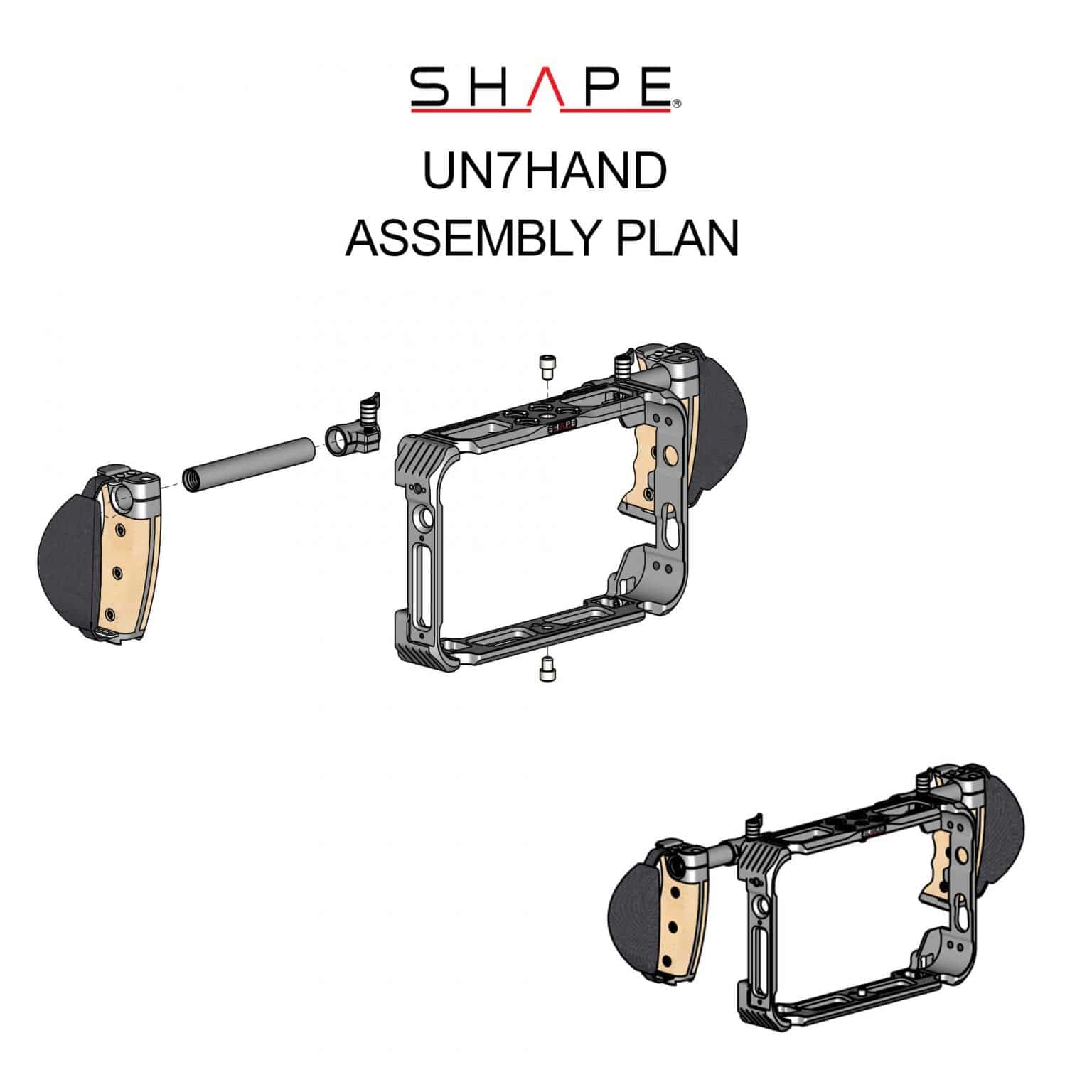 shape-monitor-cage-mit-griff-f-r-atomos-shogun-7 image 3