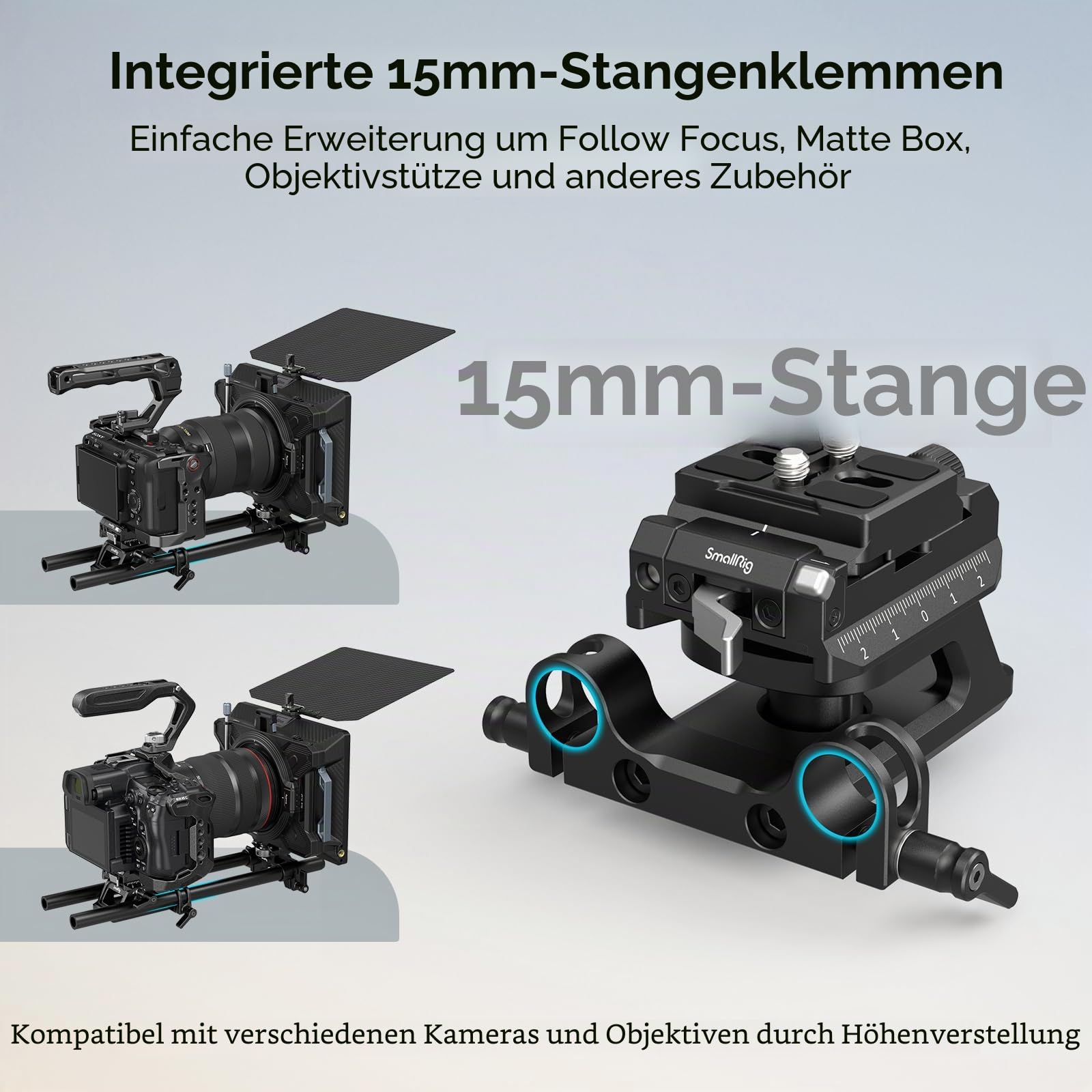 smallrig-montageplatten-set-4233-arca-swiss-mit-15mm-rod-klemme image 6
