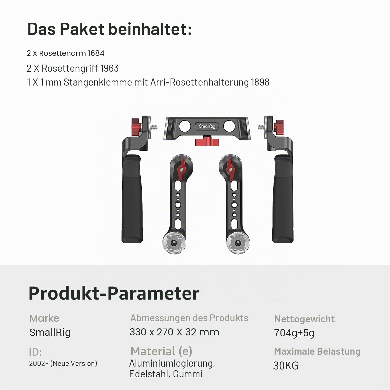 smallrig-2002f-shoulder-rig-griff-kit-mit-rosette-f-r-15mm-rig image 6