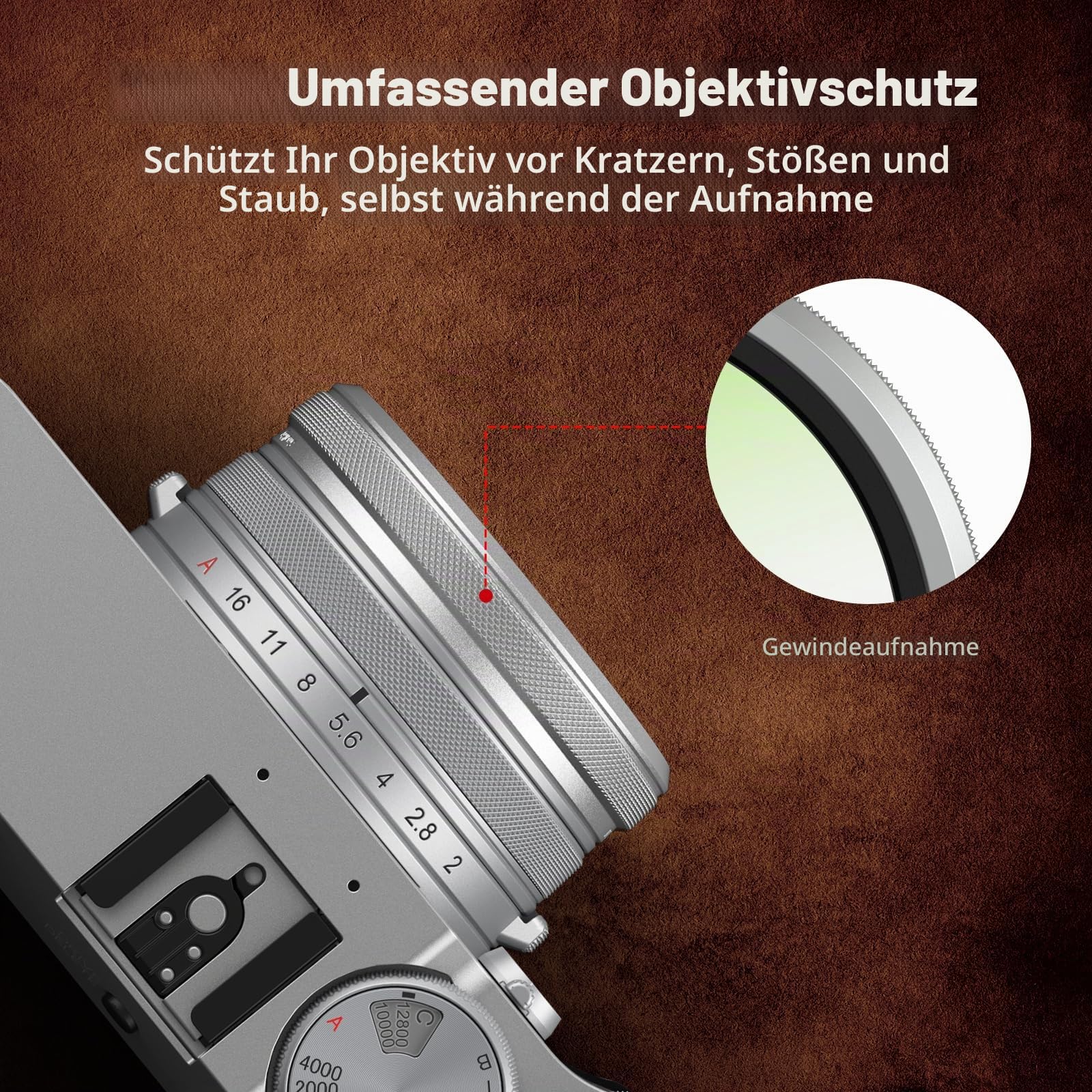 smallrig-5853-uv-filter-silber-f-r-fujifilm-x100vi-x100v-mit-99-transmission image 3