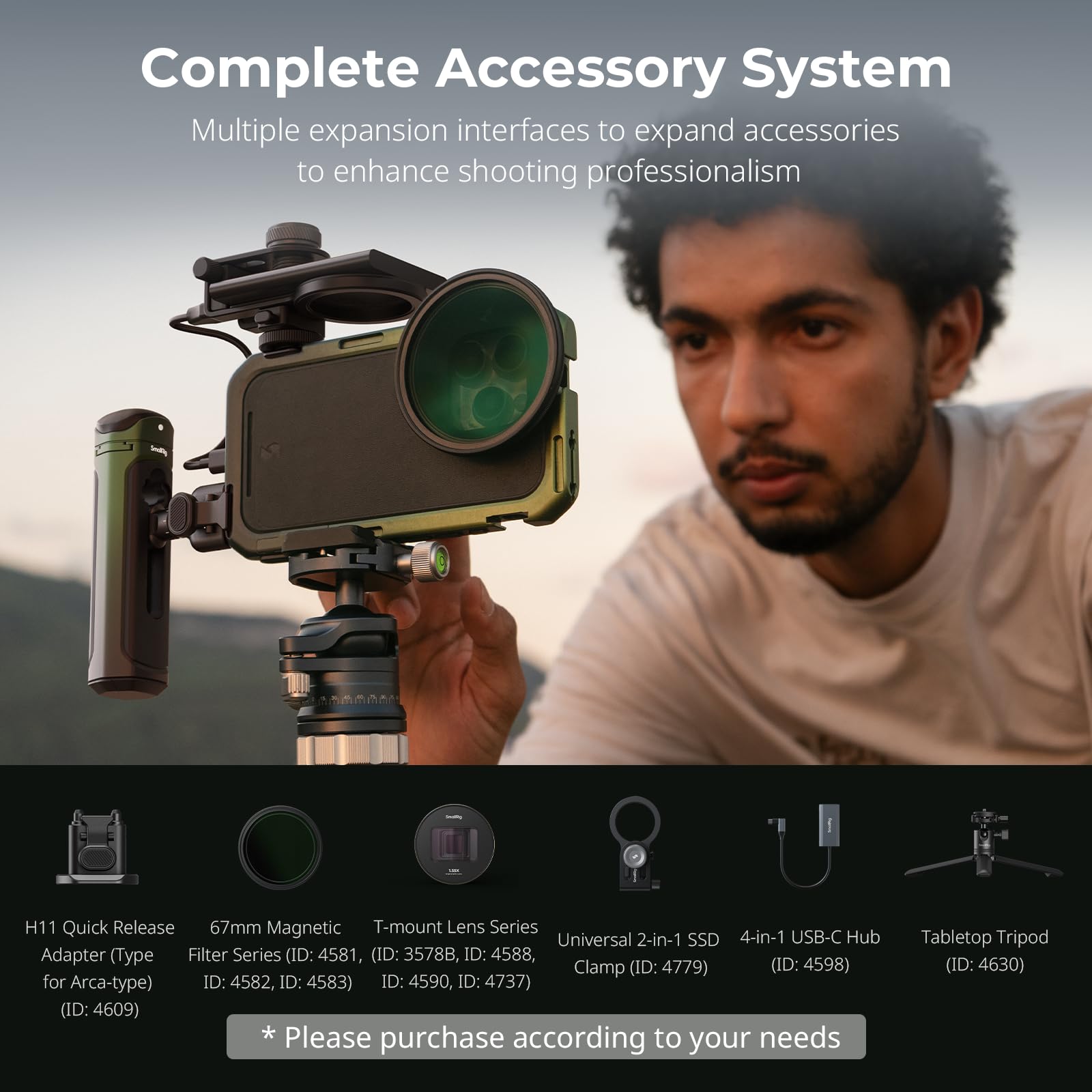 smallrig-x-brandon-li-5002-mobiles-video-kit-f-r-iphone-16-pro-mit-k-fig-griffen image 8