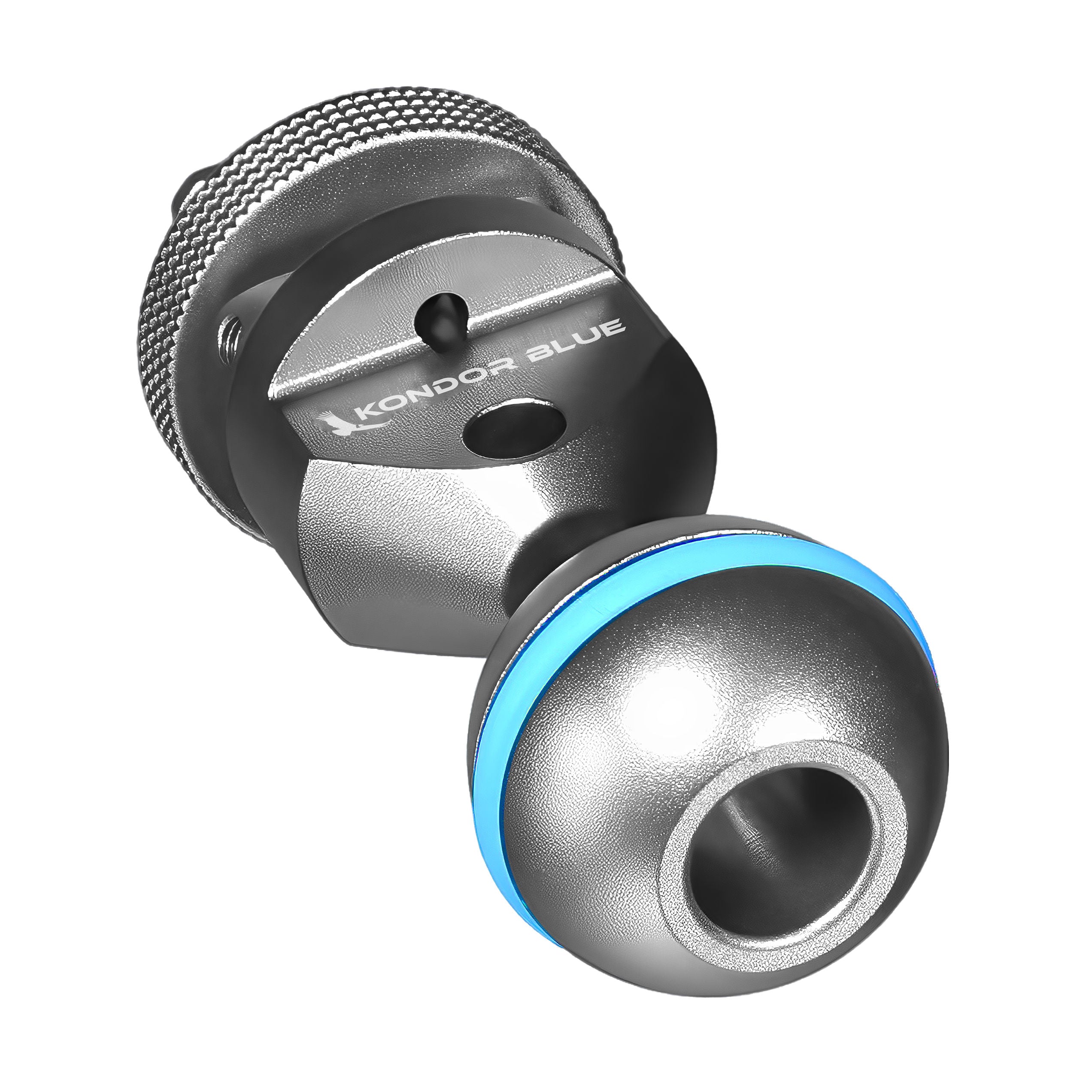 kondor-blue-ball-head-zu-cold-shoe-mount-f-r-magic-arms image 2