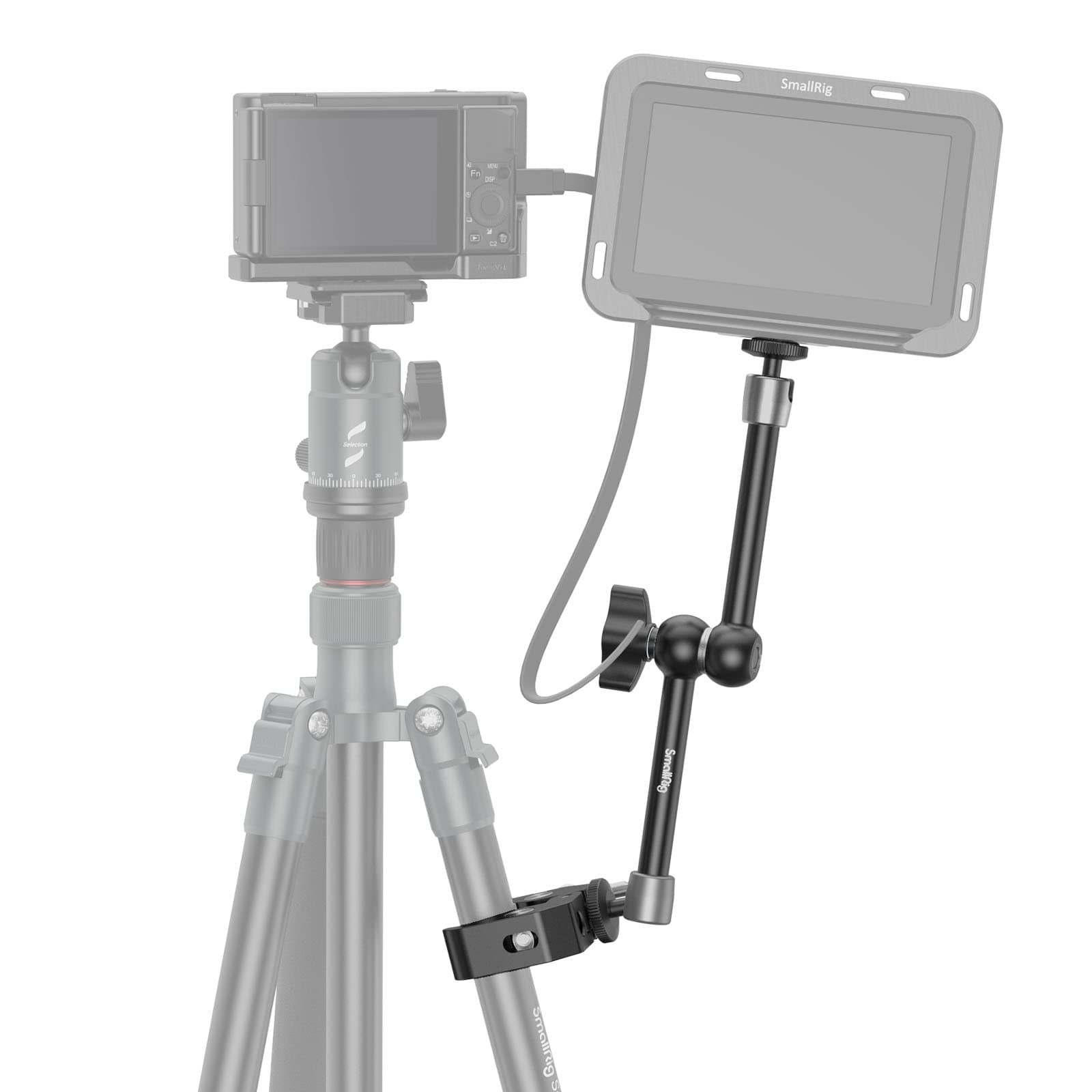 smallrig-3726-super-clamp-mit-11-gelenkarm-und-cold-shoe-mount-kit image 7