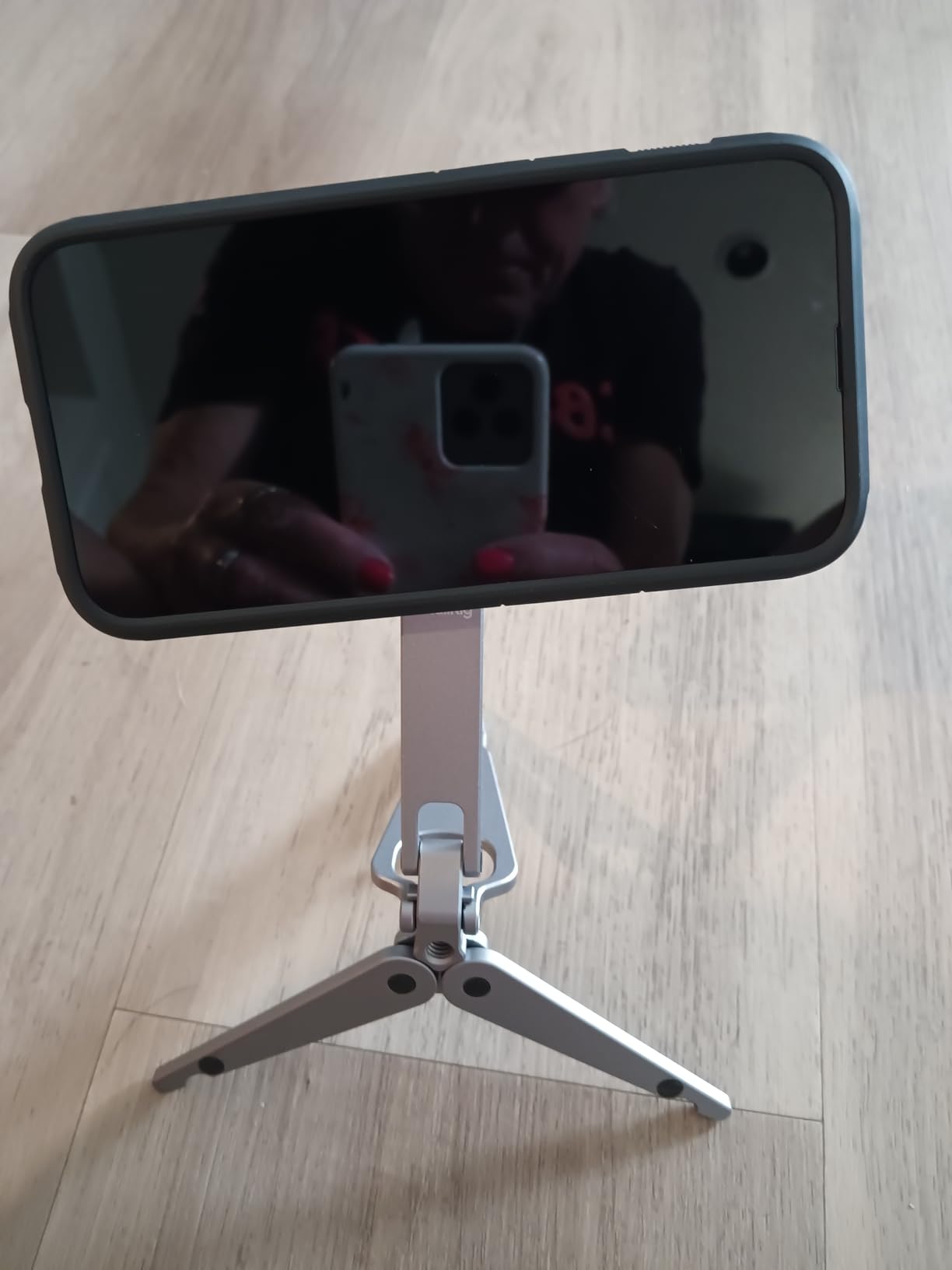Praktisch für Senioren-Enkelvideos