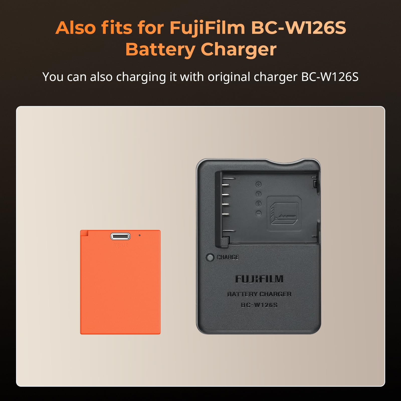 smallrig-np-w126s-usb-c-kamera-akku-1050mah-f-r-fujifilm-2-5h-vollladung image 6