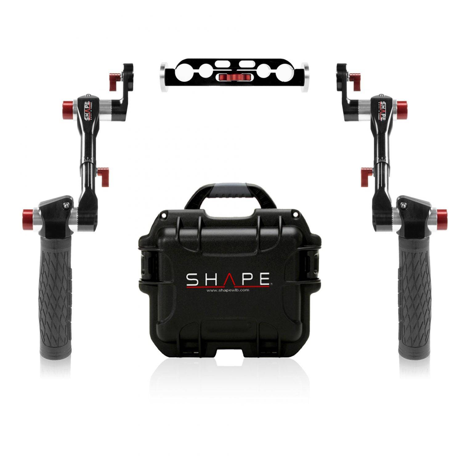 shape-bp-series-teleskop-griffe-arri-rosette-mit-rod-bloc-und-case image 1
