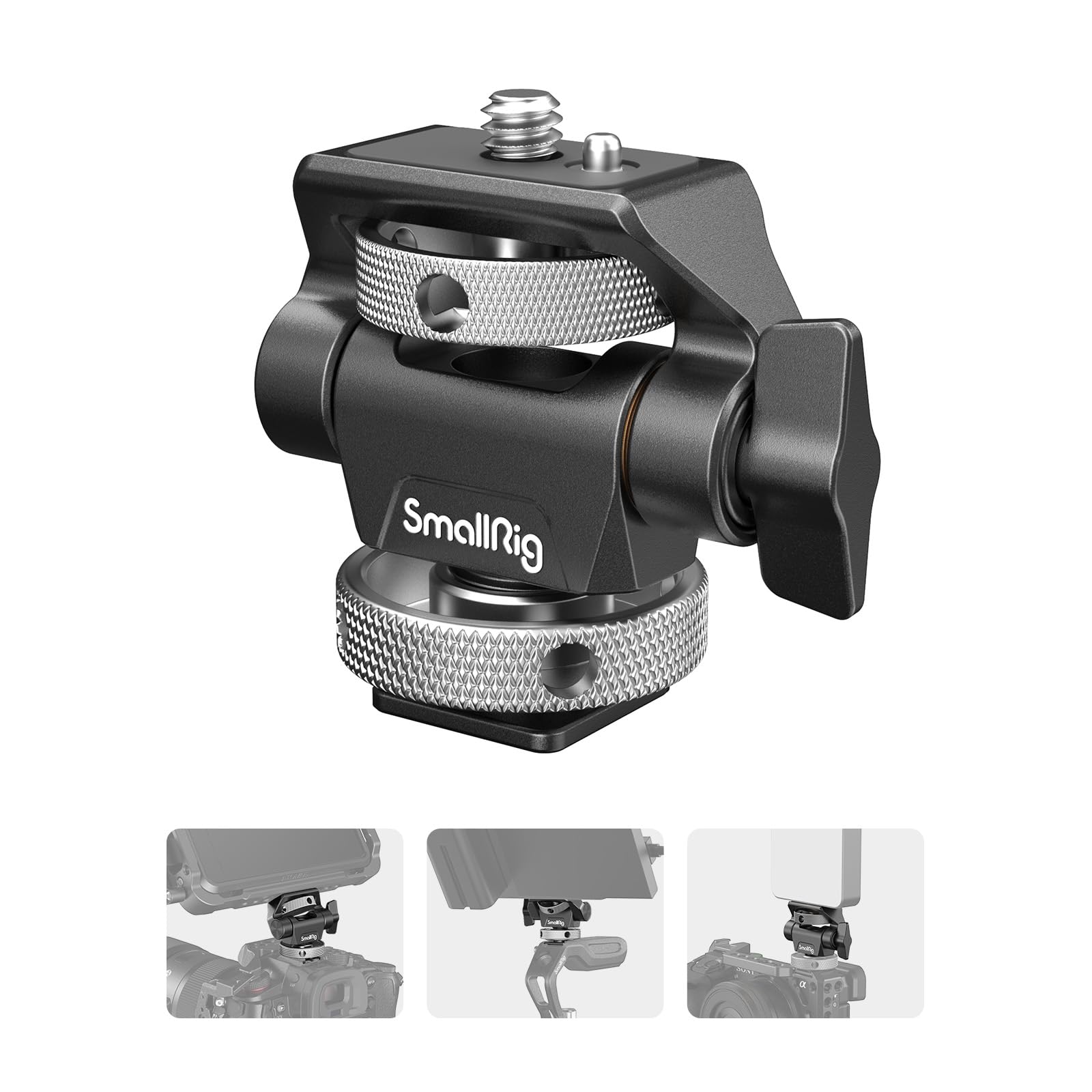 smallrig-2905b-kamera-monitor-halterung-mit-kaltschuh-und-anti-twist image 1
