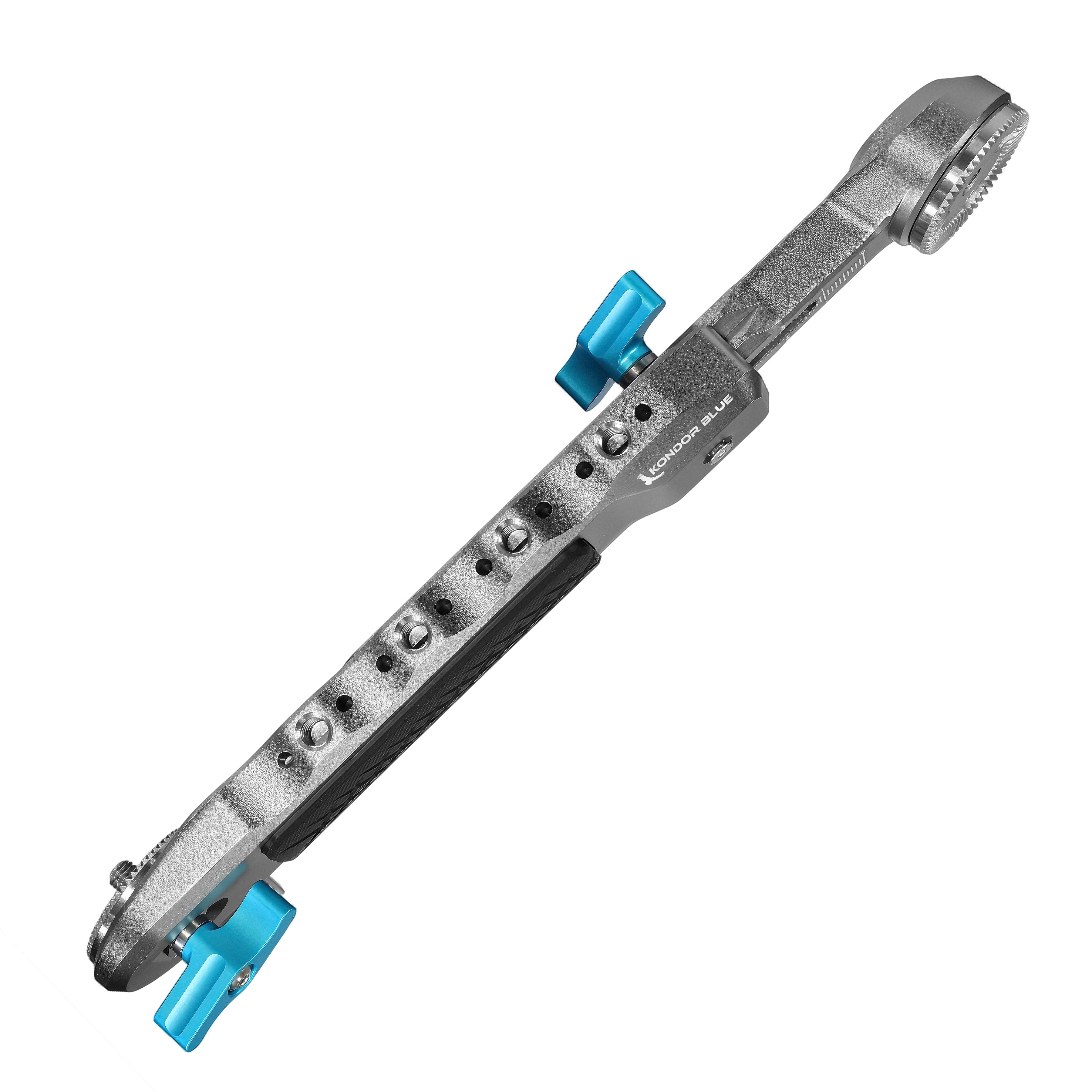 kondor-blue-pro-rosette-extension-arm-reversible-72mm-mit-nato-rail image 2