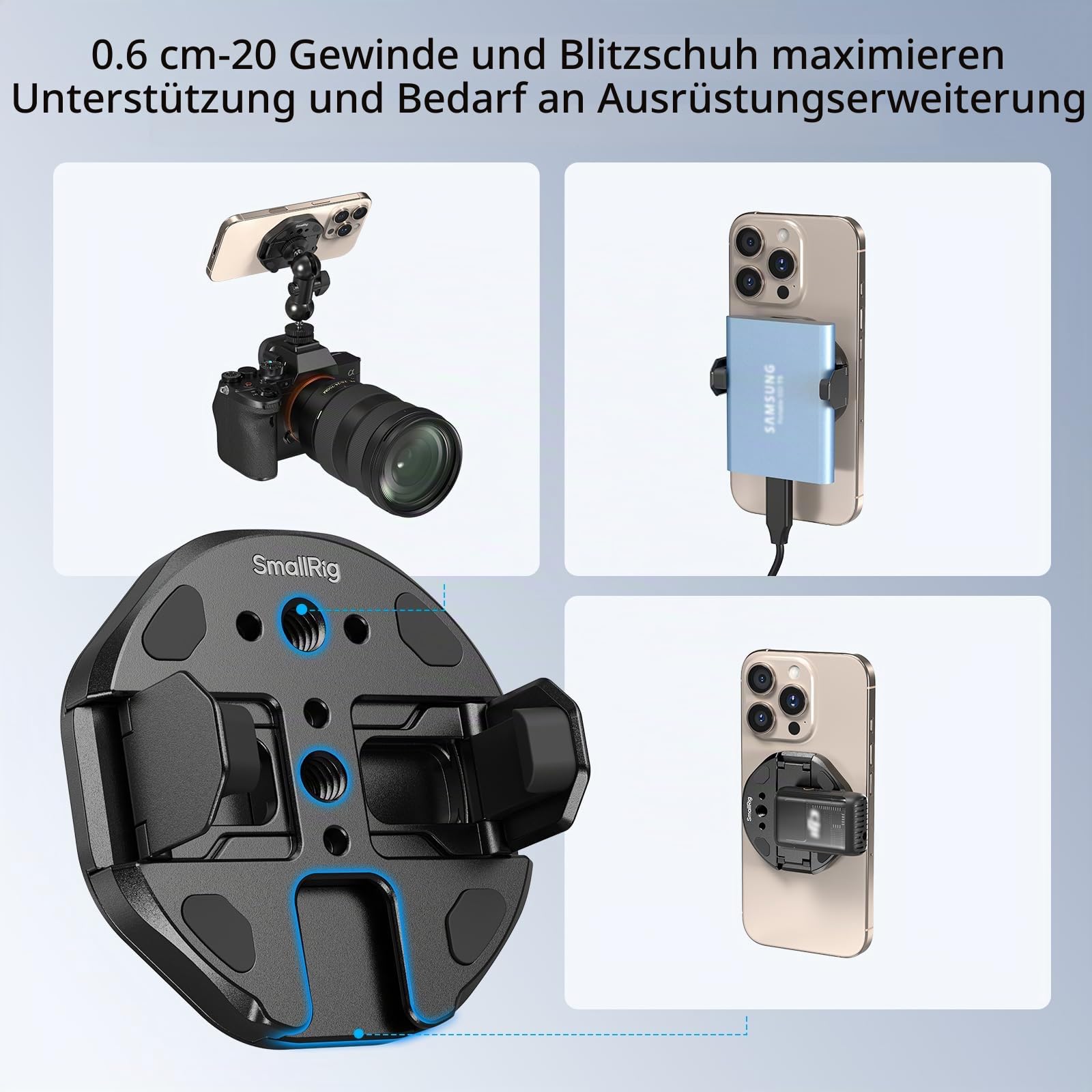 smallrig-5157-magnetische-ssd-halterung-f-r-magsafe-smartphones-45-70mm-mit-1-4- image 5