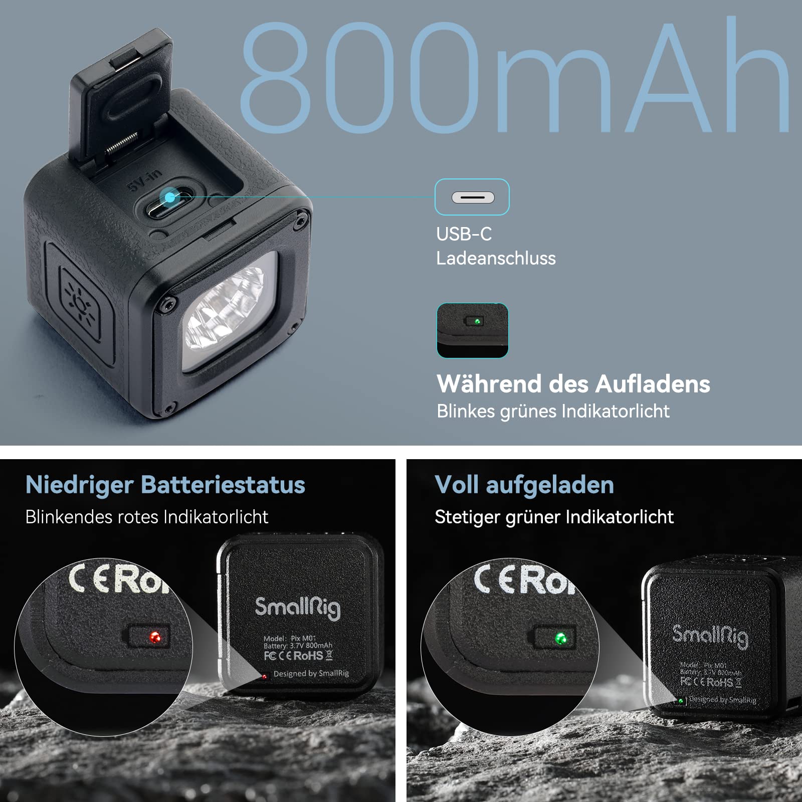 smallrig-rm01-mini-cube-led-videolicht-5600k-mit-8-farbfiltern image 3