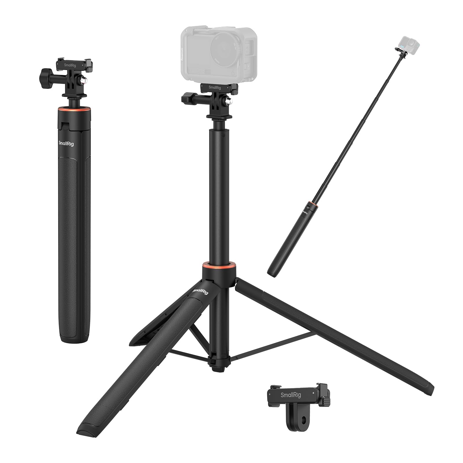 smallrig-selfie-stick-stativ-6363-29-150-cm-mit-schnellwechsel-f-r-dji-osmo-acti image 1