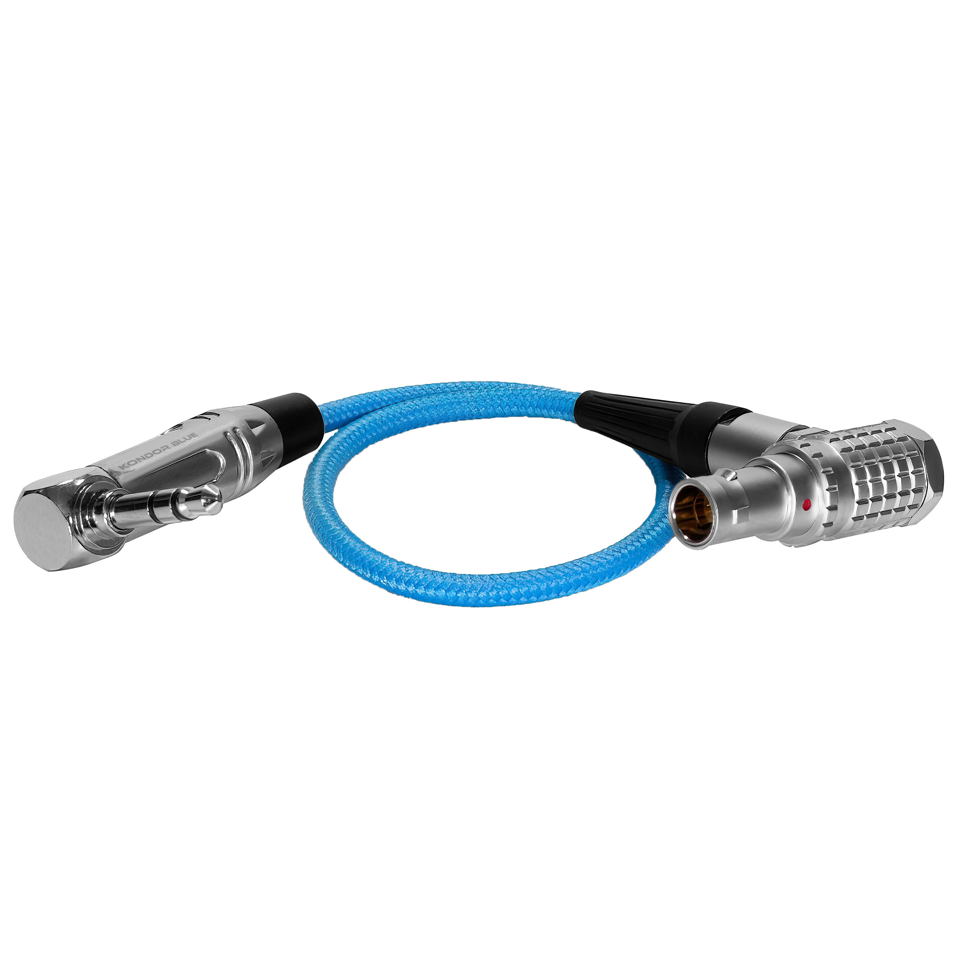kondor-blue-10-ext-lemo-9-pin-auf-3-5mm-timecode-kabel-gewinkelt-f-r-komodo-rapt image 2