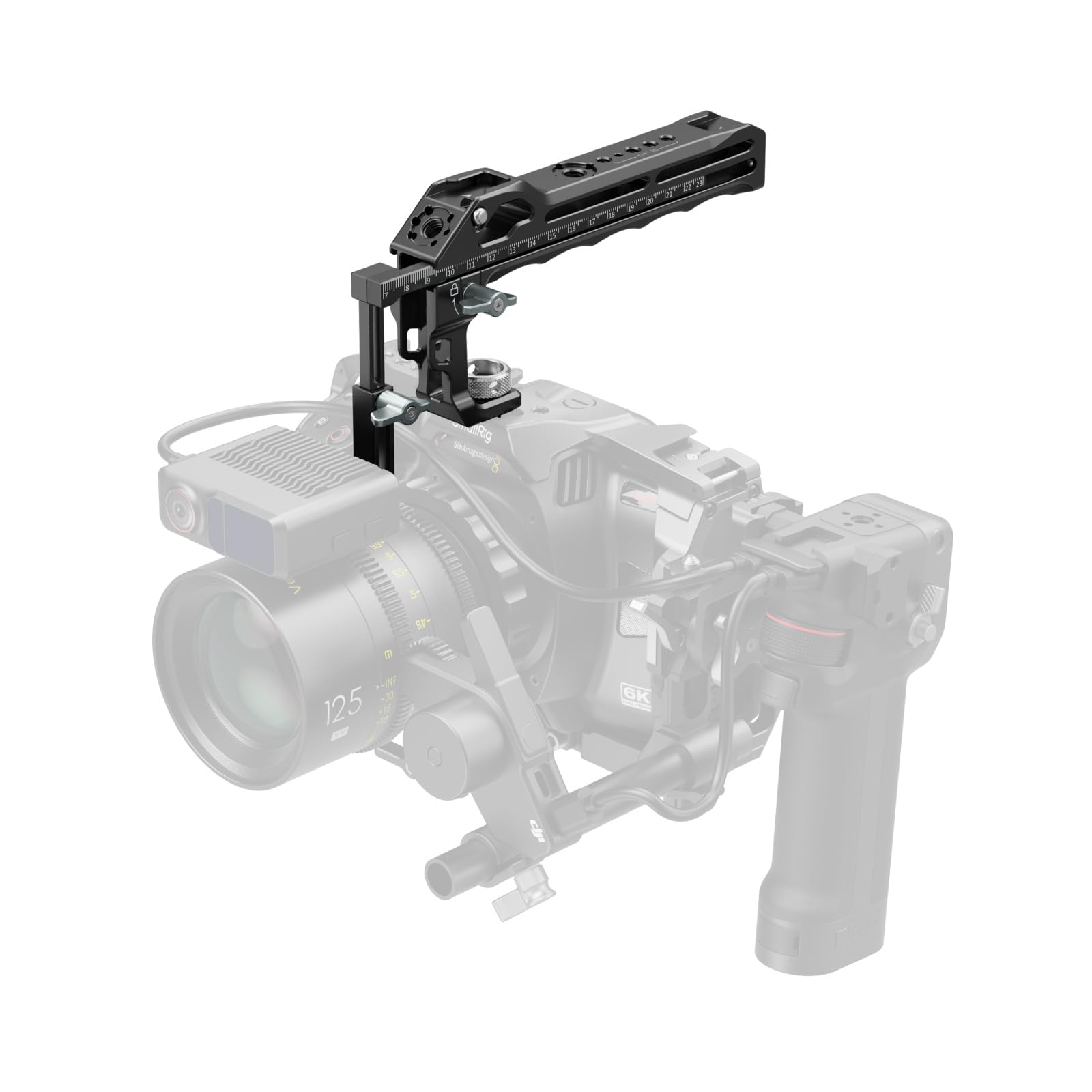 smallrig-5236-top-handle-obergriff-f-r-dji-focus-pro-lidar-mit-23cm-messskala image 1