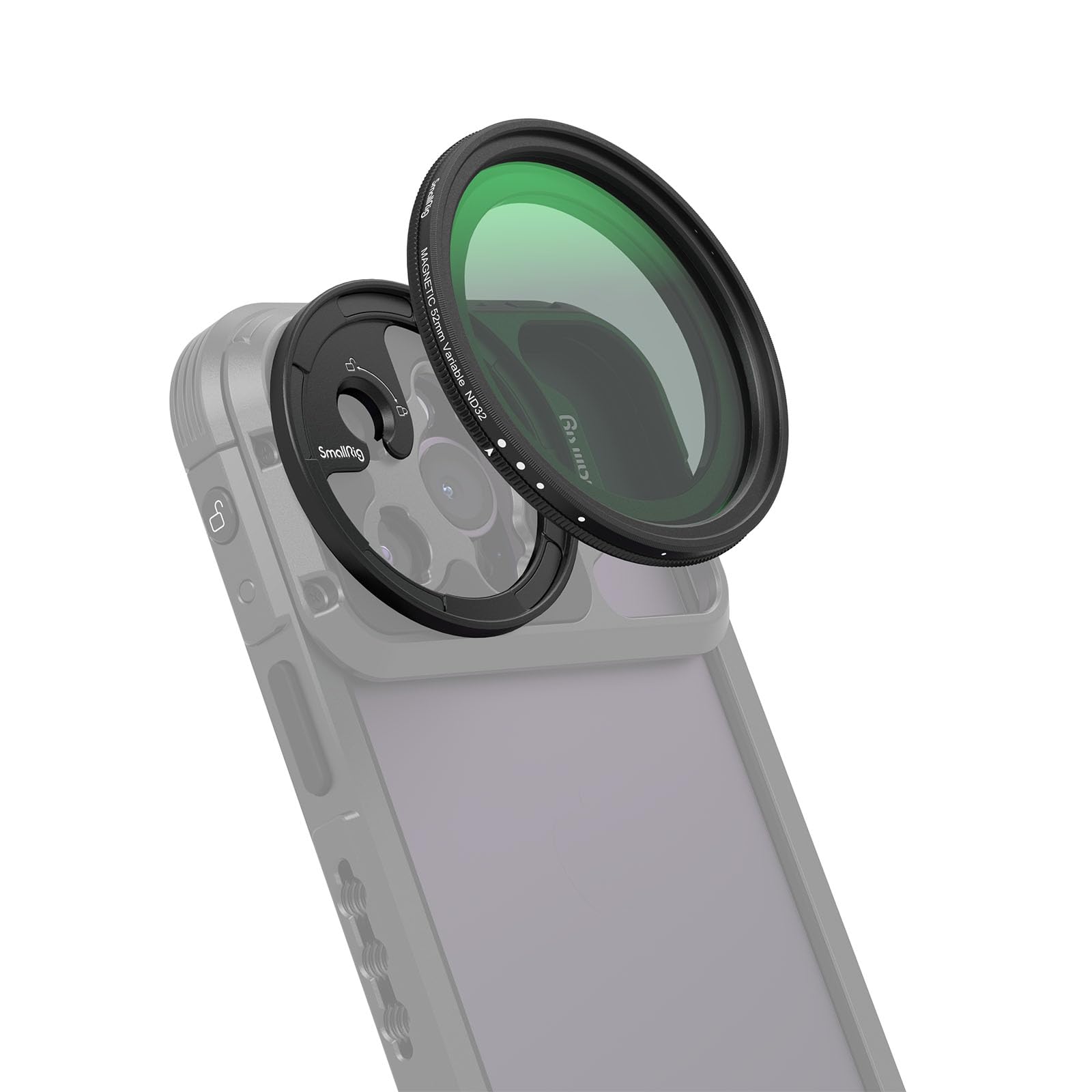 smallrig-52mm-magnetischer-vnd-filter-nd2-nd32-4386b-mit-m-mount image 8