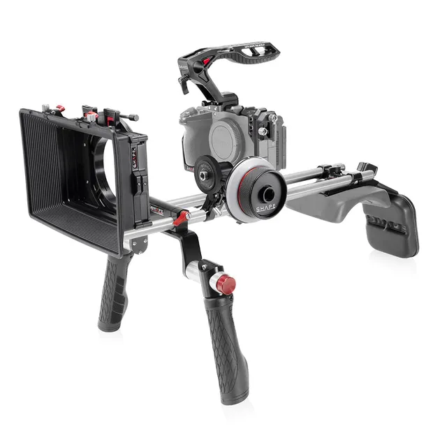 shape-schulter-rig-mit-matte-box-und-follow-focus-f-r-sony-fx5-cage-set image 1
