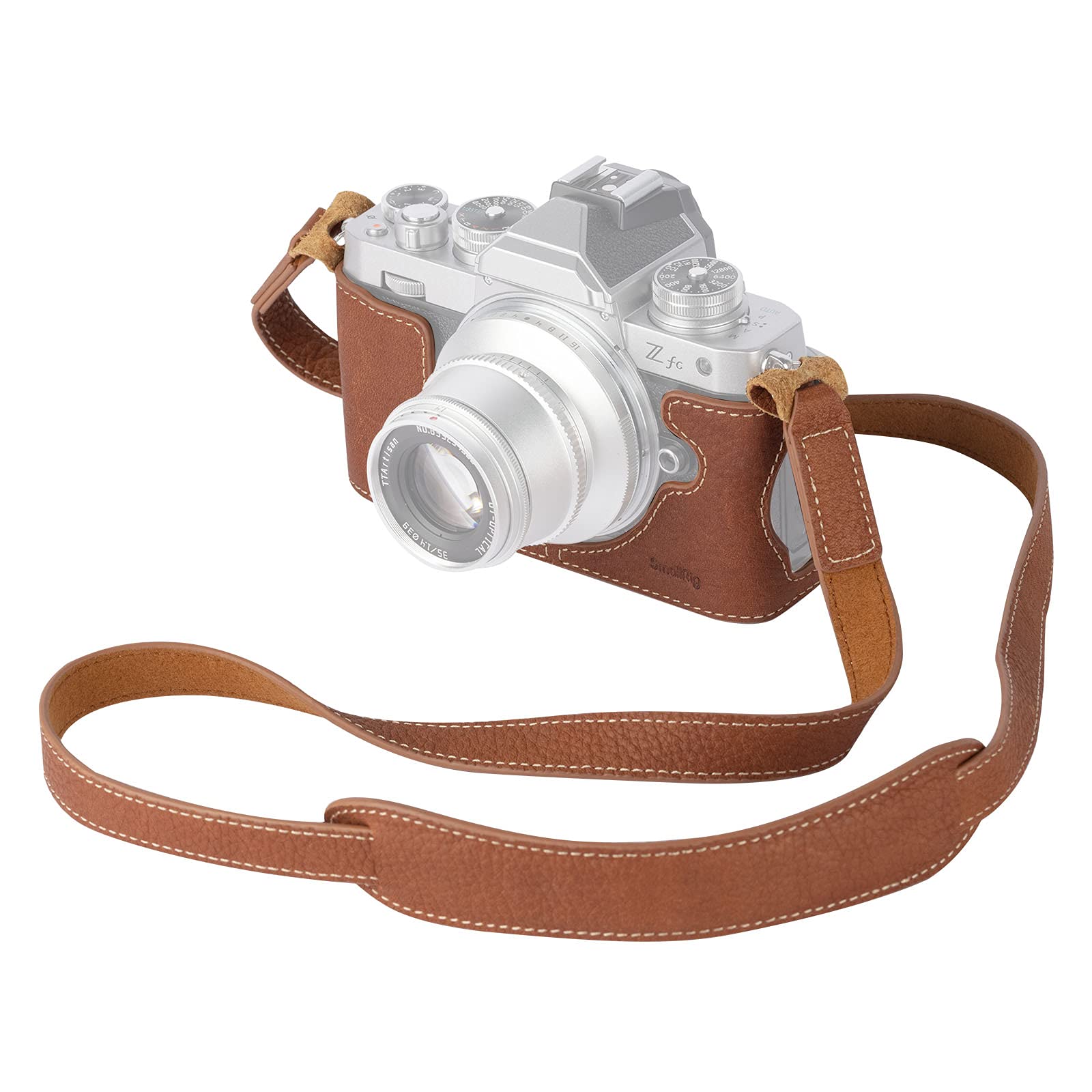 smallrig-3481-retro-leder-halbtasche-kameratasche-f-r-nikon-z-fc image 1