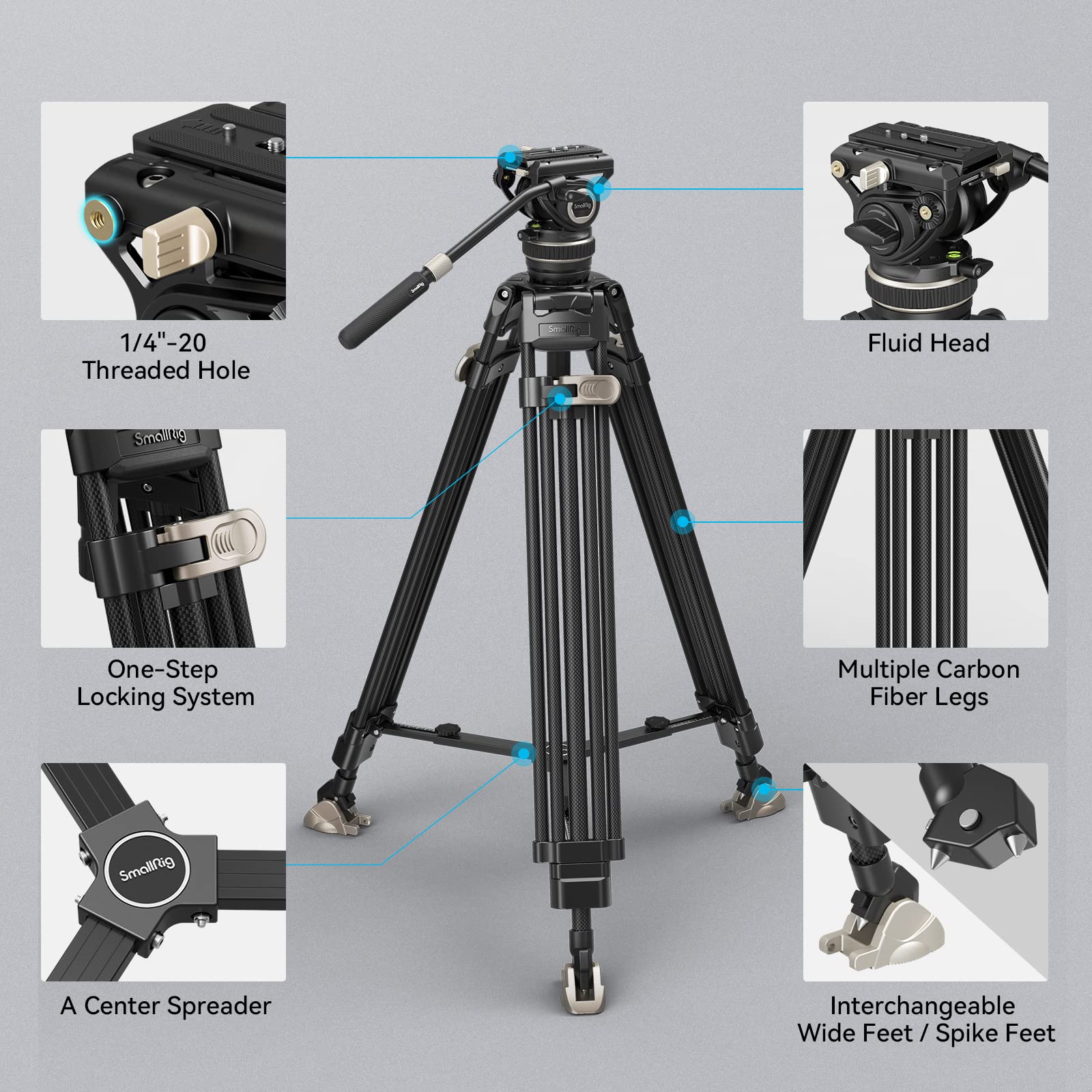 smallrig-ad-100-freeblazer-3989-videostativ-heavy-carbon-stativ-mit-fluidkopf image 8