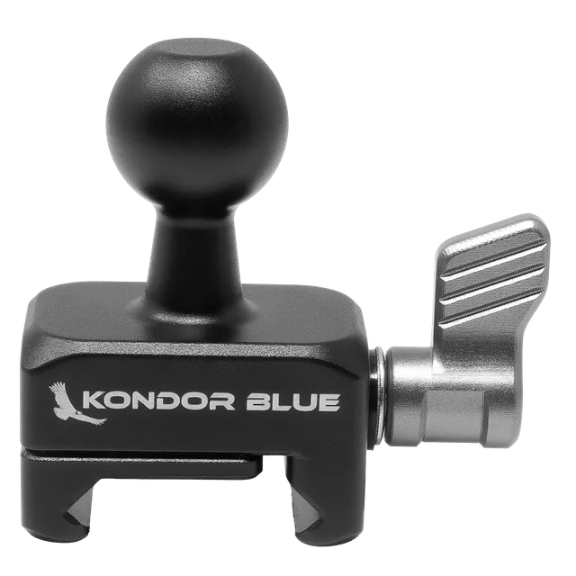 kondor-blue-easyrig-ball-zu-nato-clamp-adapter image 1