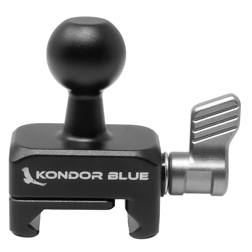 kondor-blue-easyrig-ball-zu-nato-clamp-adapter image 1