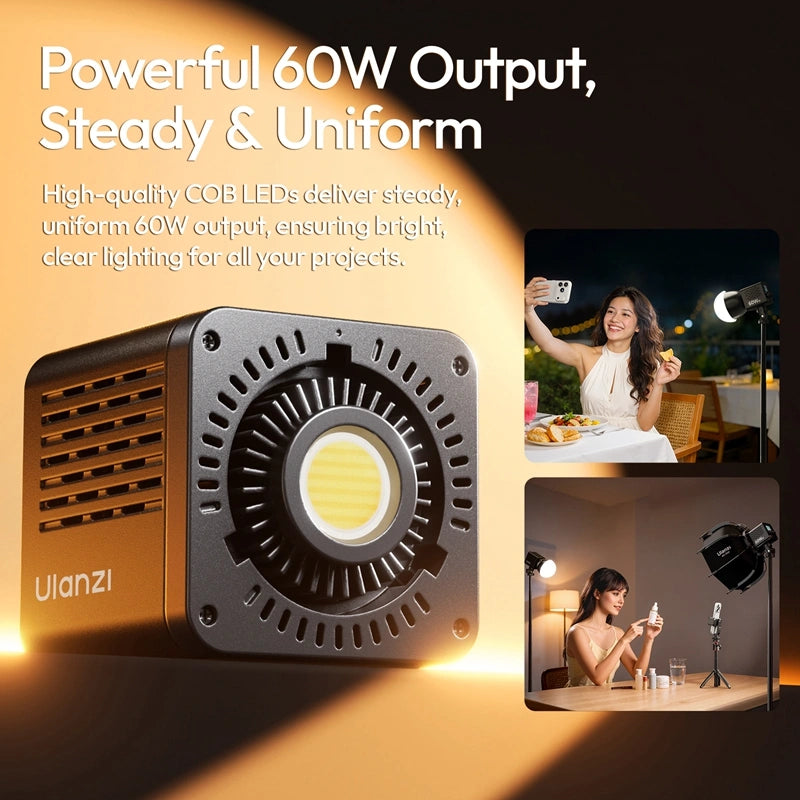 ulanzi-c60-60w-bi-color-video-light-vl-series image 6