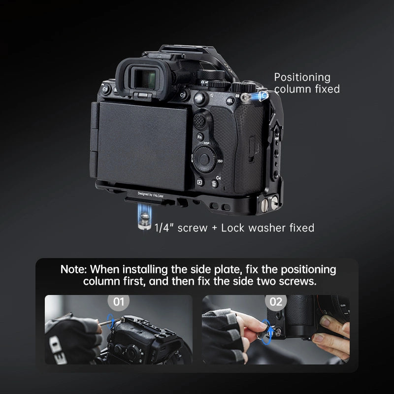 falcam-f22-f38-f50-quick-release-kamera-cage-f-r-sony-a7m5-a7r5-a7m4 image 5